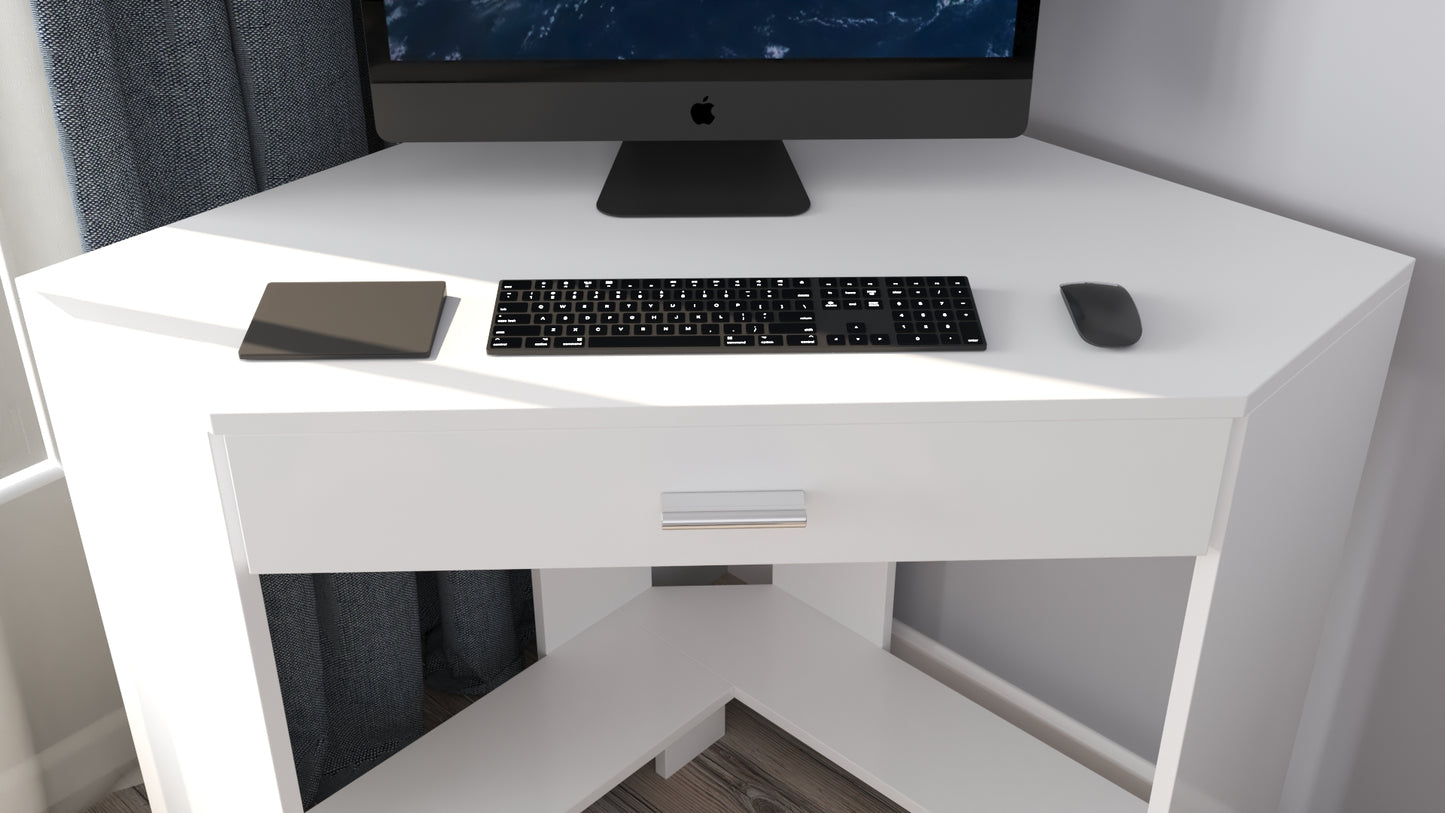 Ideal Corner Compact Computer Desk