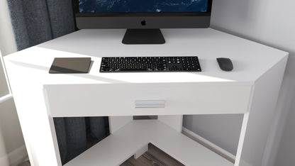 Ideal Corner Compact Computer Desk