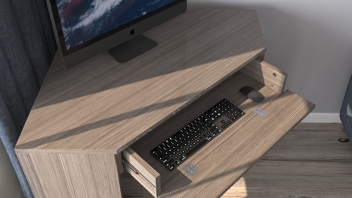 Ideal Corner Compact Computer Desk